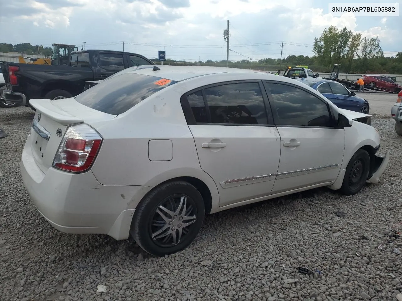 3N1AB6AP7BL605882 2011 Nissan Sentra 2.0