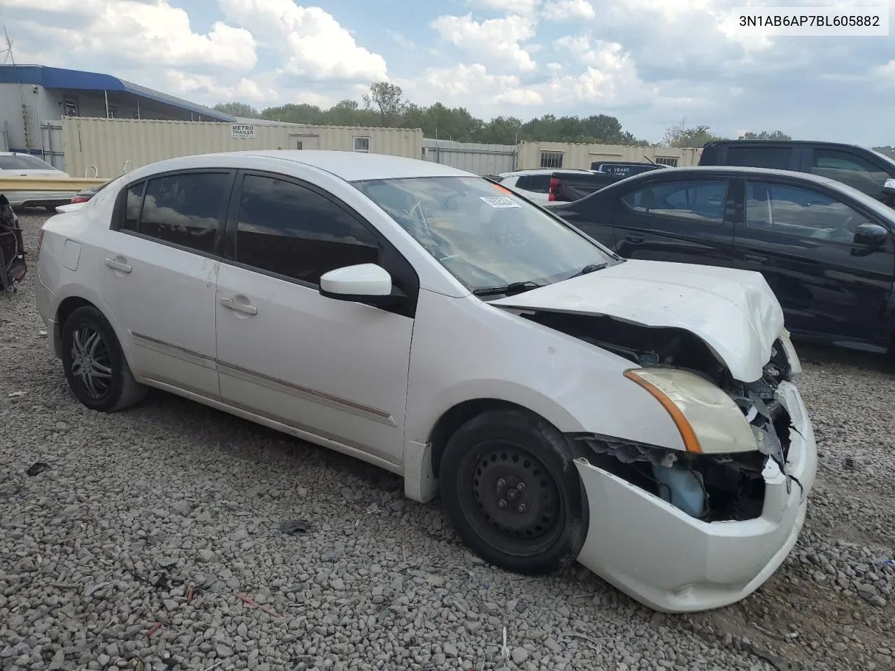 2011 Nissan Sentra 2.0 VIN: 3N1AB6AP7BL605882 Lot: 69325224