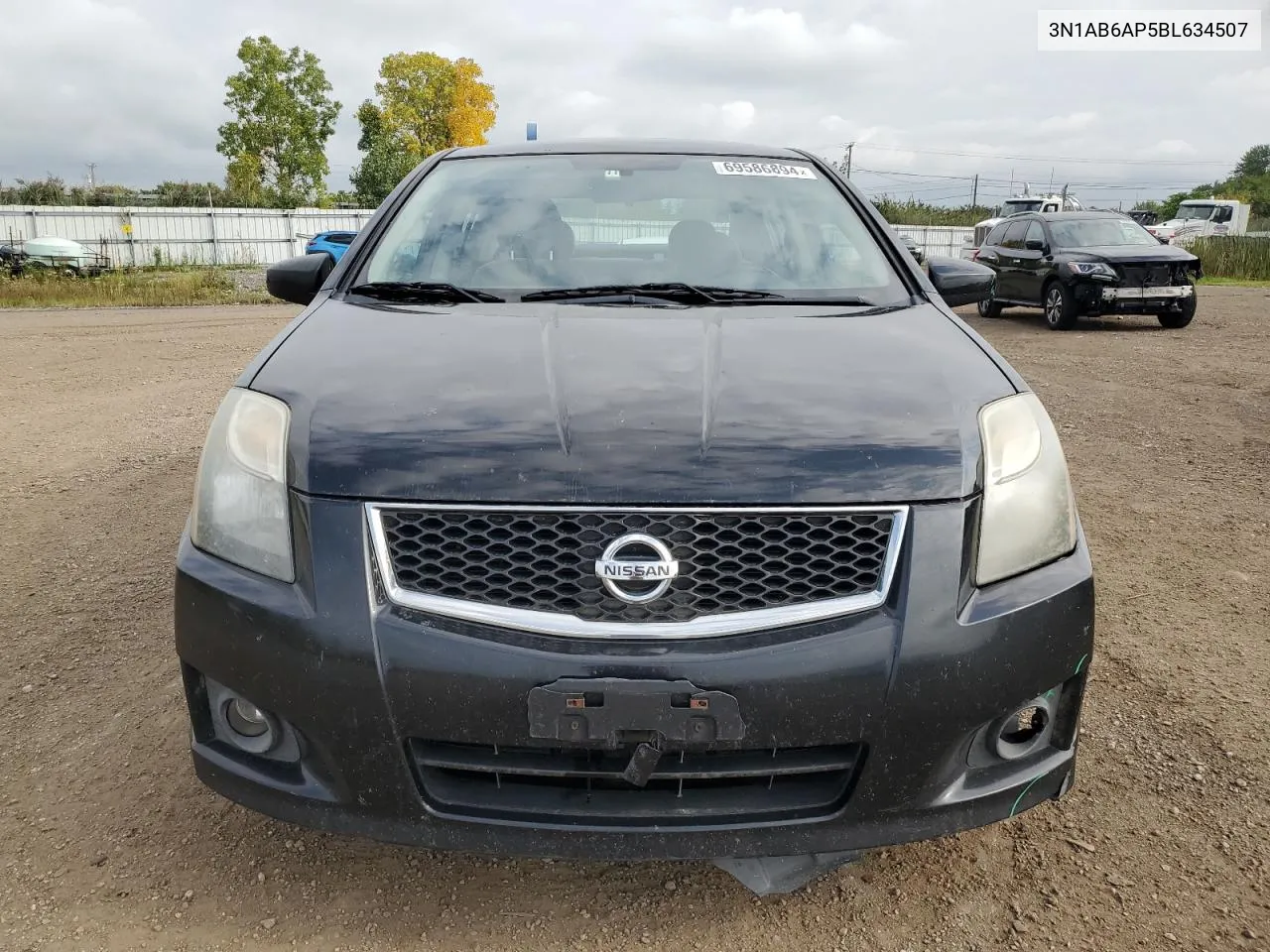 2011 Nissan Sentra 2.0 VIN: 3N1AB6AP5BL634507 Lot: 69586894