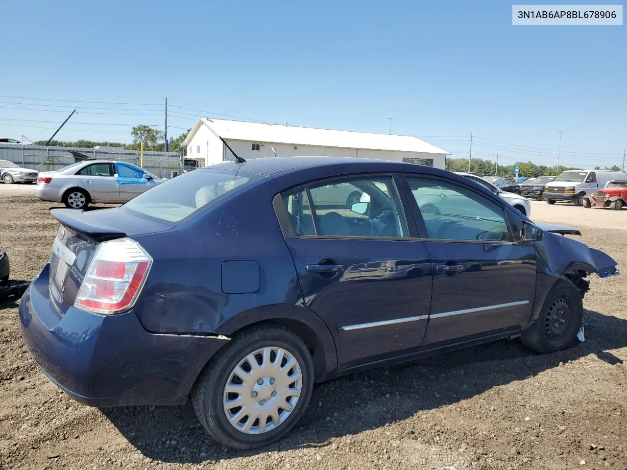 2011 Nissan Sentra 2.0 VIN: 3N1AB6AP8BL678906 Lot: 69678354