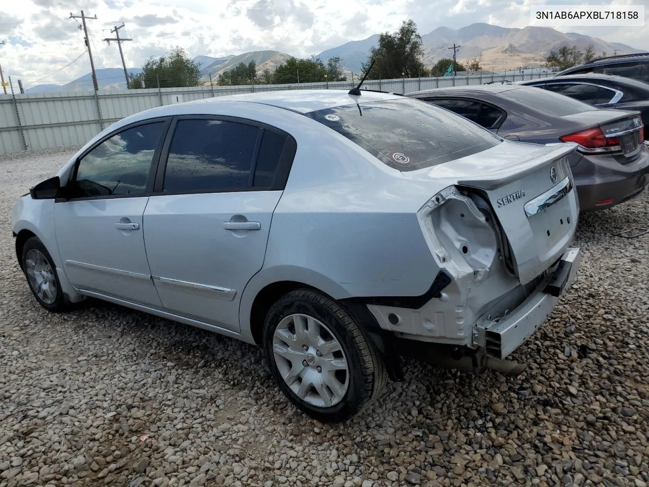 2011 Nissan Sentra 2.0 VIN: 3N1AB6APXBL718158 Lot: 69852024