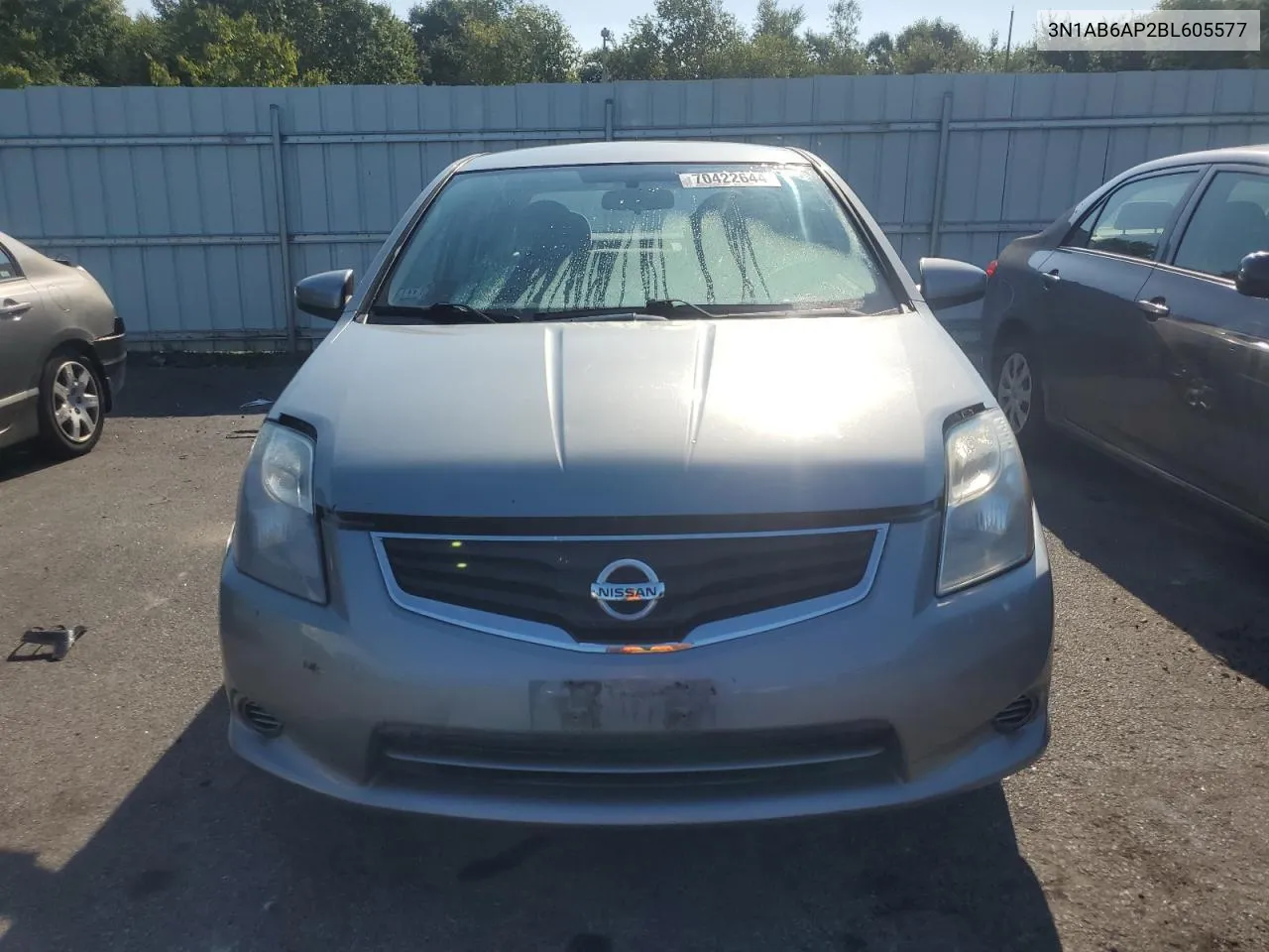 2011 Nissan Sentra 2.0 VIN: 3N1AB6AP2BL605577 Lot: 70422644