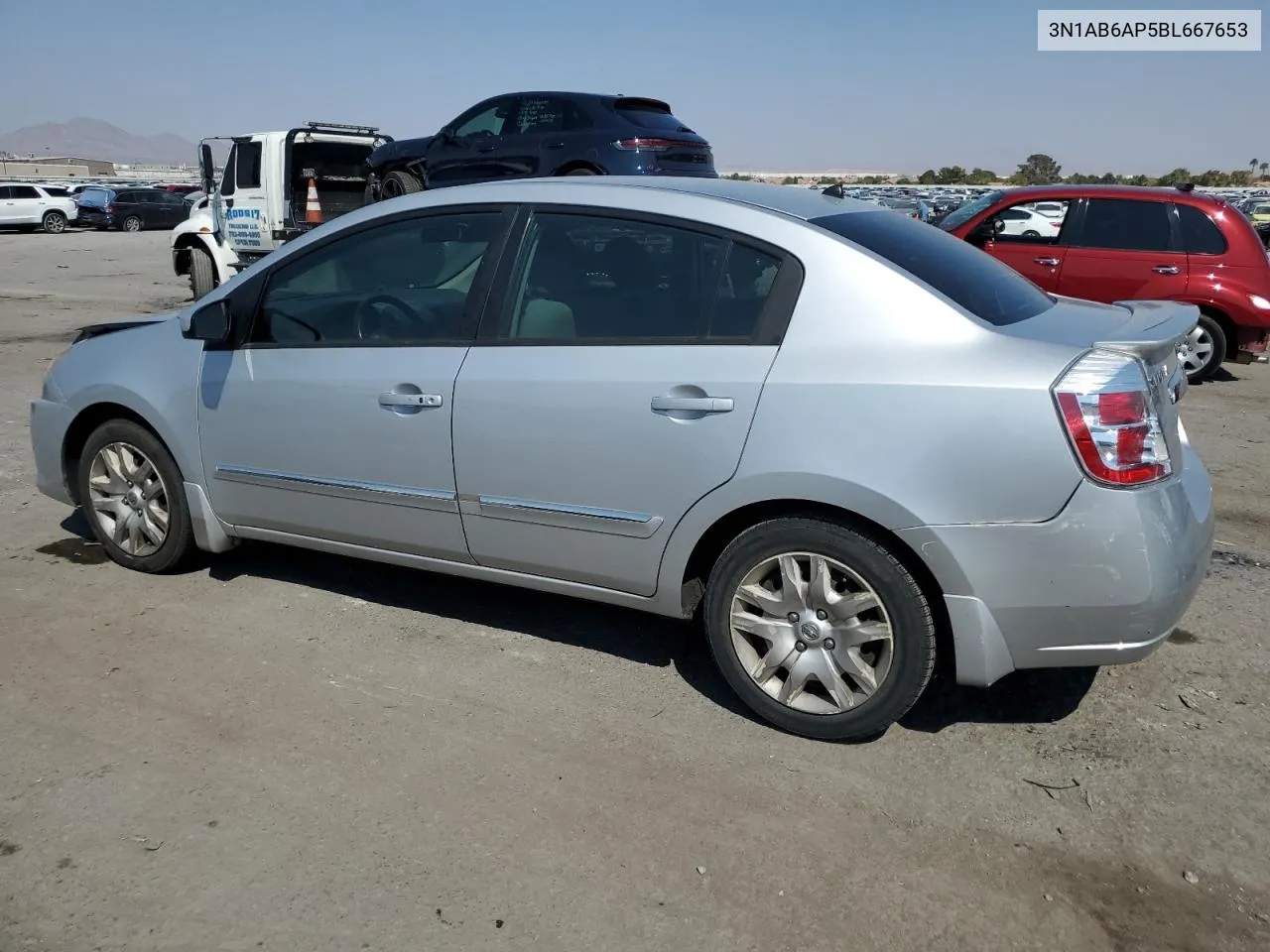 2011 Nissan Sentra 2.0 VIN: 3N1AB6AP5BL667653 Lot: 70723014