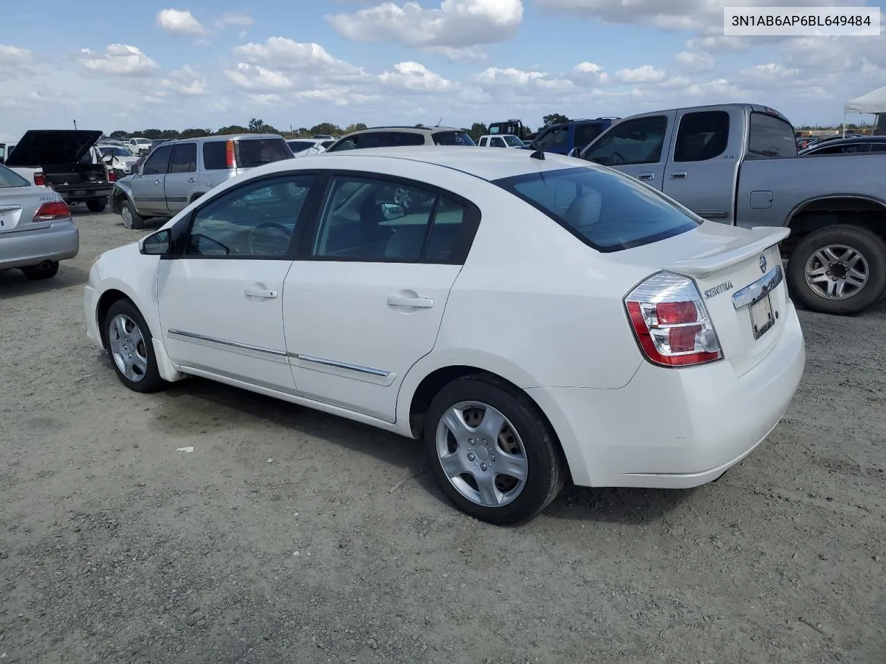 2011 Nissan Sentra 2.0 VIN: 3N1AB6AP6BL649484 Lot: 70917304