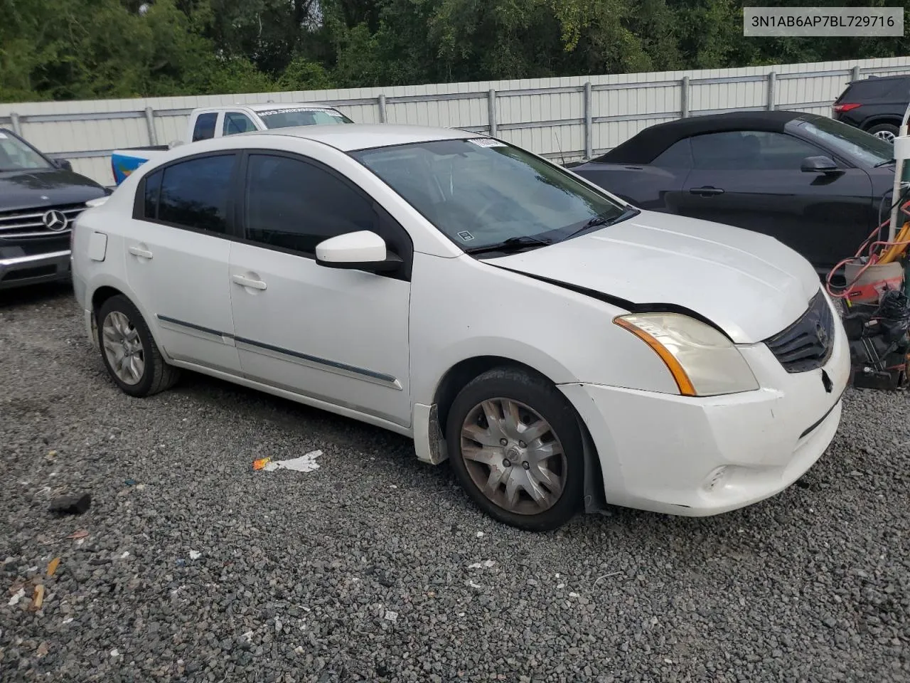 3N1AB6AP7BL729716 2011 Nissan Sentra 2.0