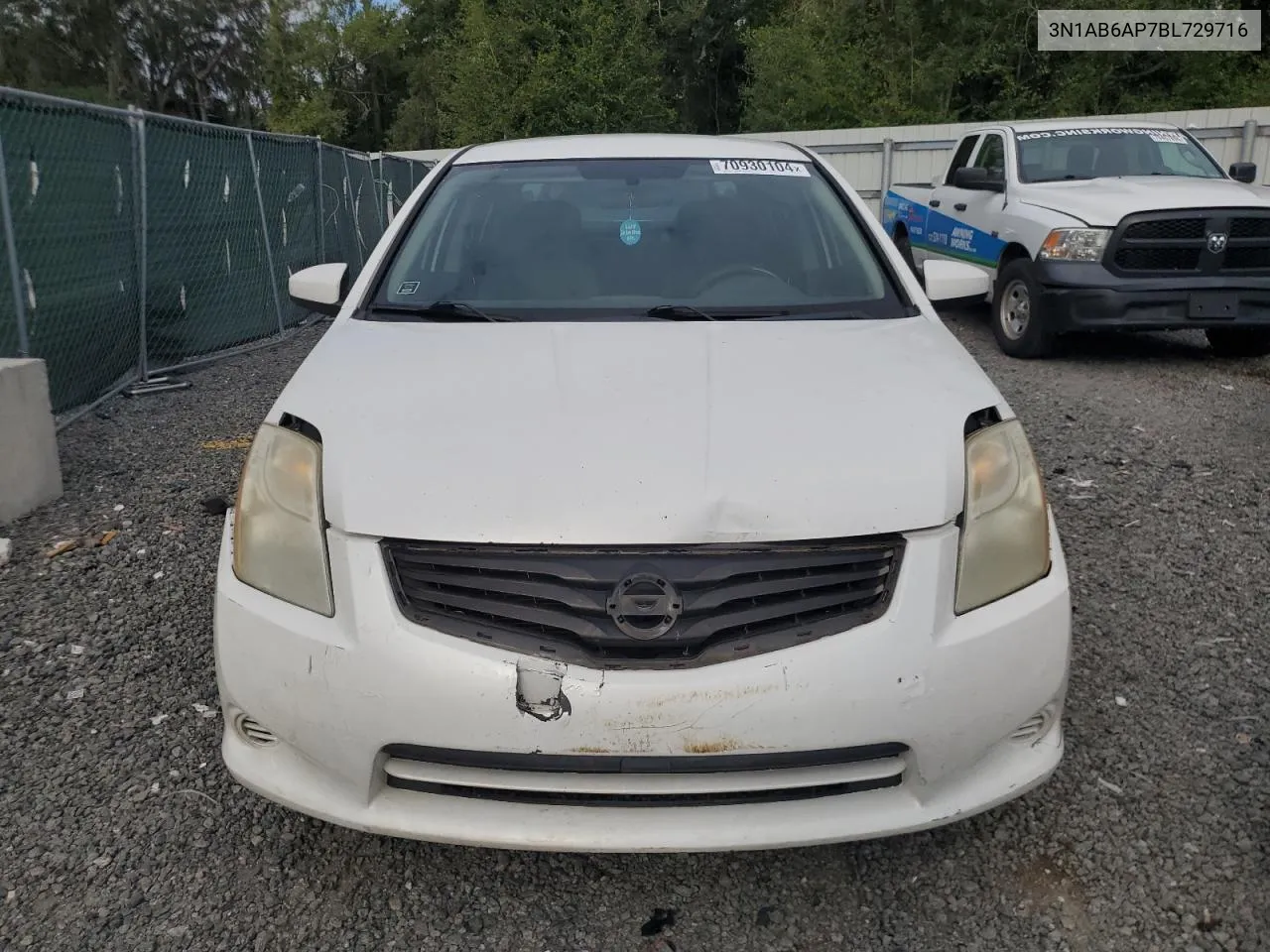 3N1AB6AP7BL729716 2011 Nissan Sentra 2.0