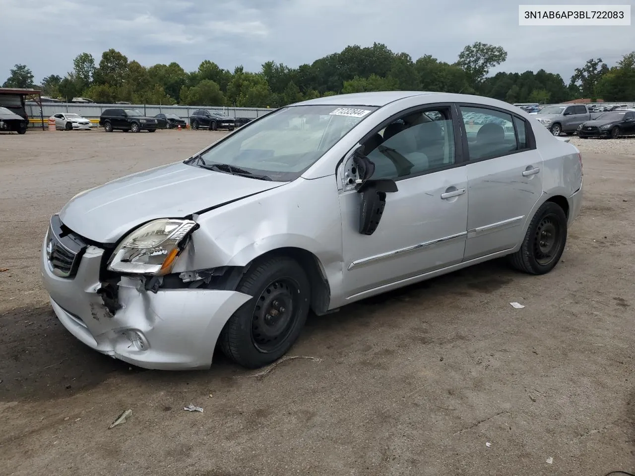 3N1AB6AP3BL722083 2011 Nissan Sentra 2.0