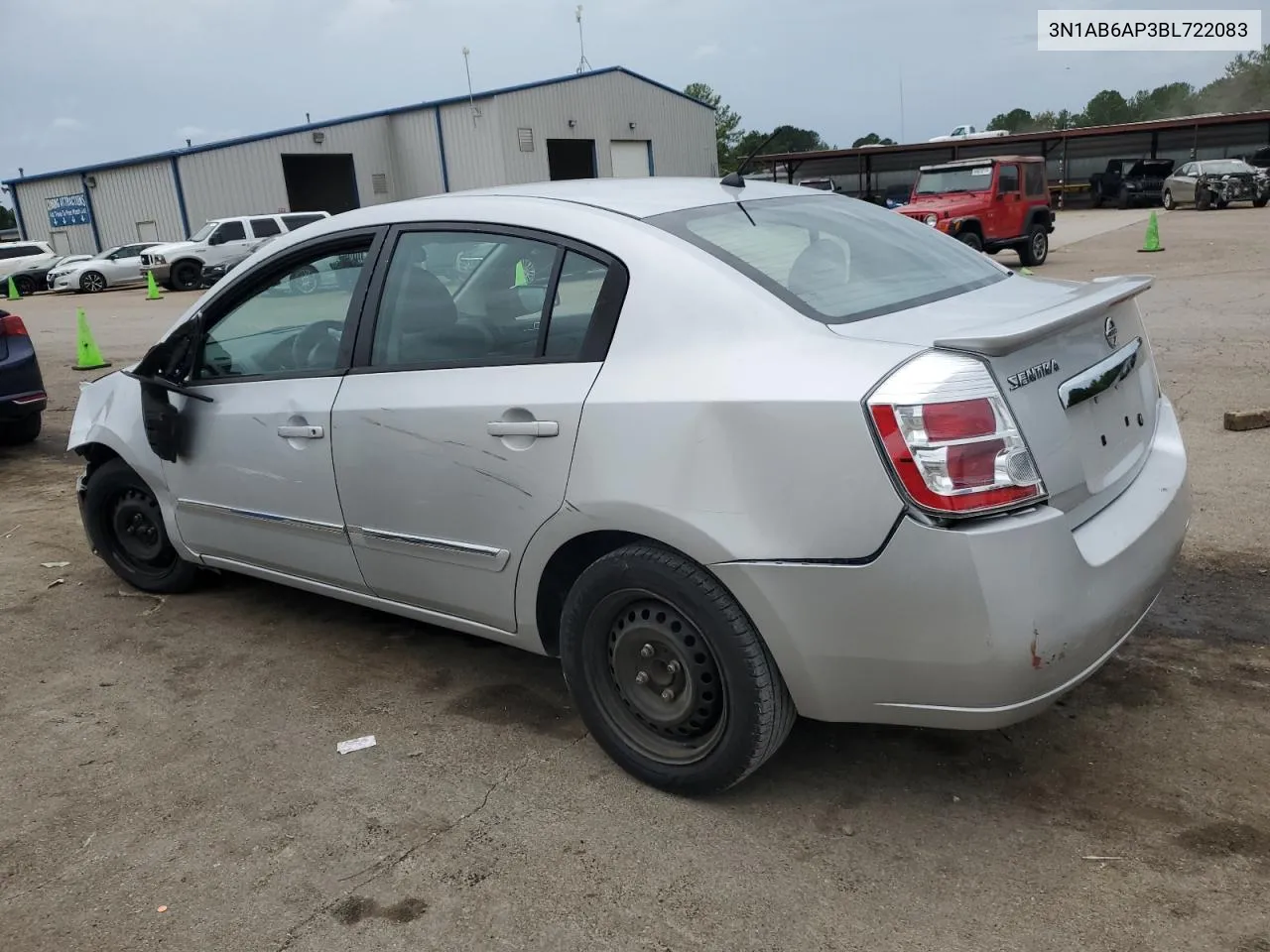 3N1AB6AP3BL722083 2011 Nissan Sentra 2.0