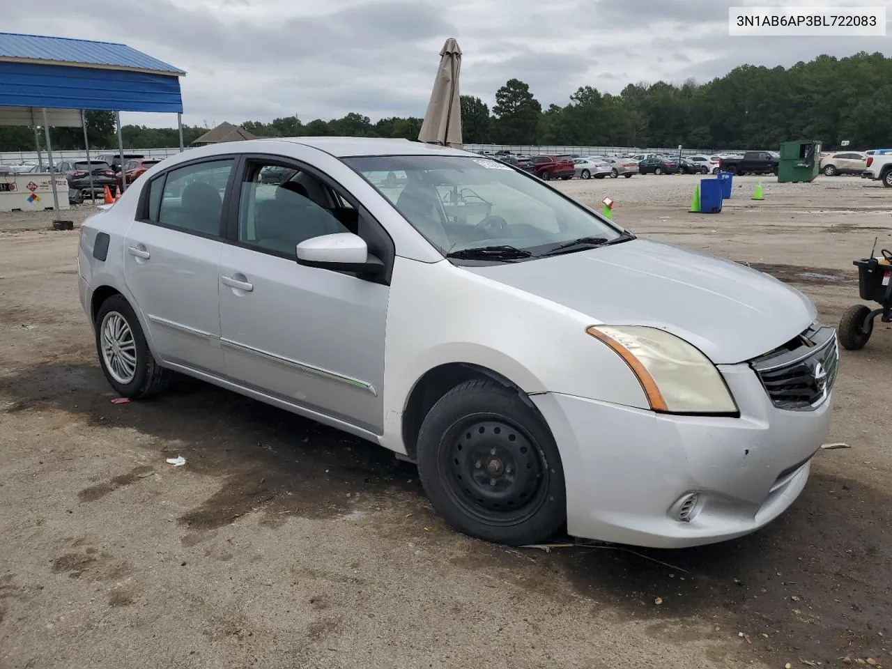 2011 Nissan Sentra 2.0 VIN: 3N1AB6AP3BL722083 Lot: 71232844