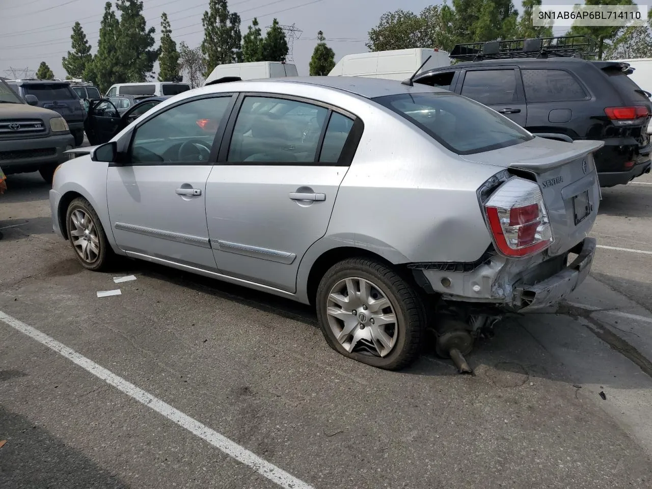 3N1AB6AP6BL714110 2011 Nissan Sentra 2.0