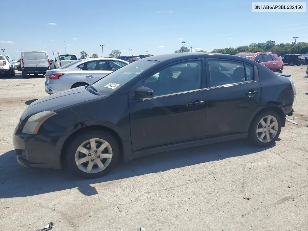 2011 Nissan Sentra 2.0 VIN: 3N1AB6AP3BL632450 Lot: 71648374