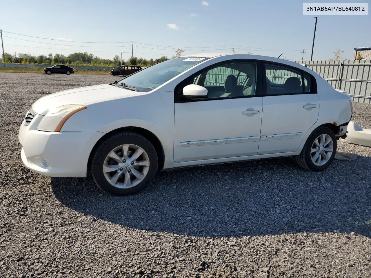 2011 Nissan Sentra 2.0 VIN: 3N1AB6AP7BL640812 Lot: 71751524