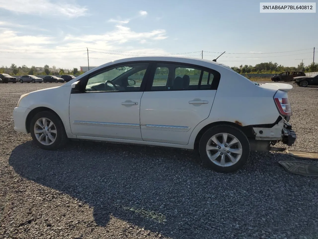 2011 Nissan Sentra 2.0 VIN: 3N1AB6AP7BL640812 Lot: 71751524