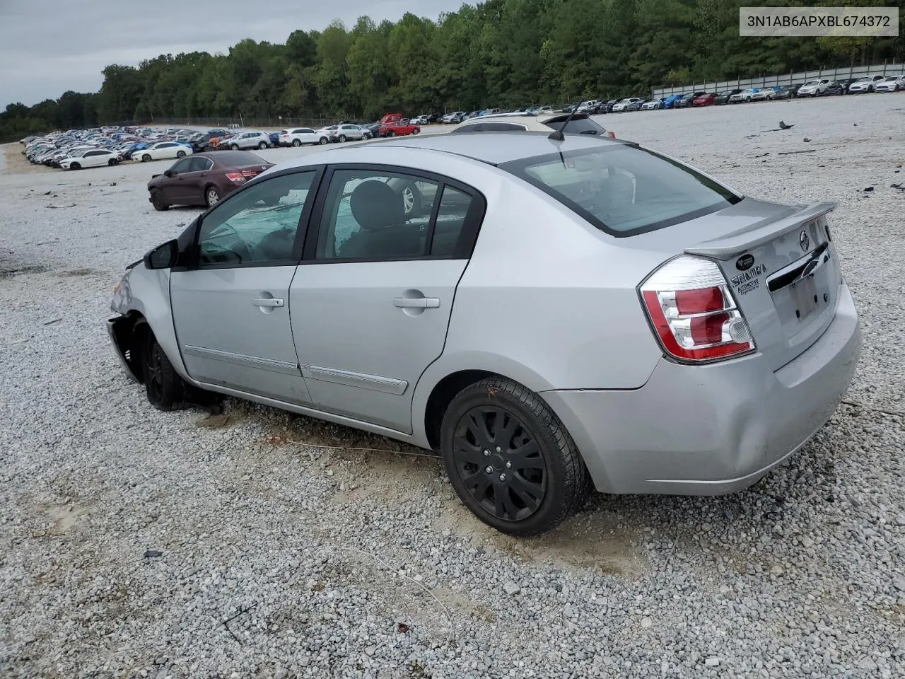 2011 Nissan Sentra 2.0 VIN: 3N1AB6APXBL674372 Lot: 71919844