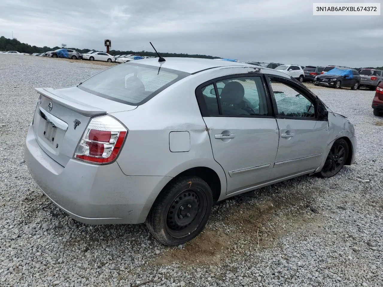 3N1AB6APXBL674372 2011 Nissan Sentra 2.0