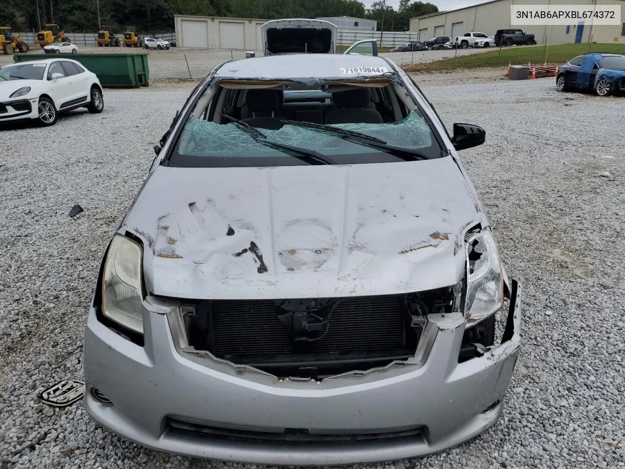 2011 Nissan Sentra 2.0 VIN: 3N1AB6APXBL674372 Lot: 71919844