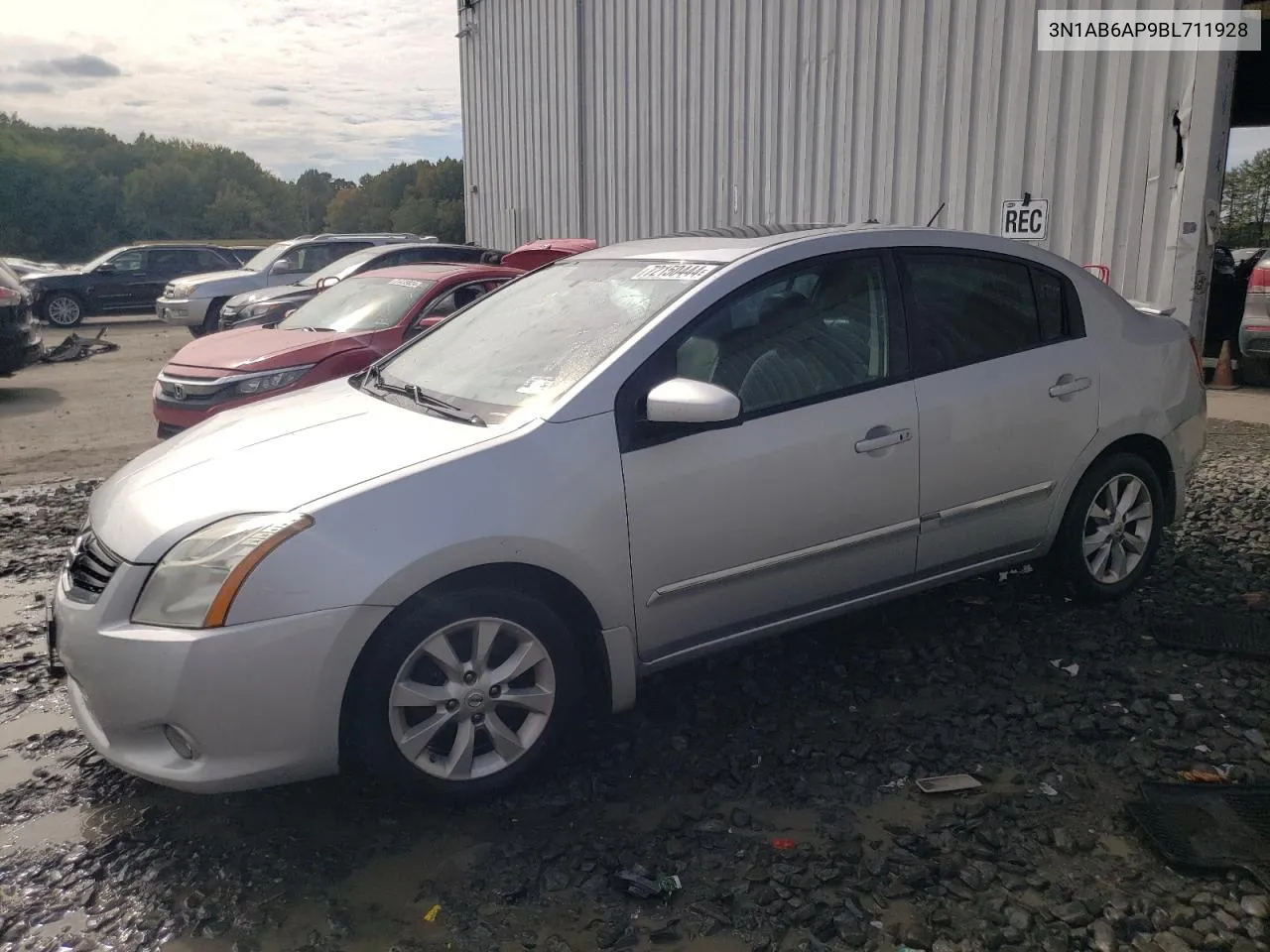 2011 Nissan Sentra 2.0 VIN: 3N1AB6AP9BL711928 Lot: 72150444