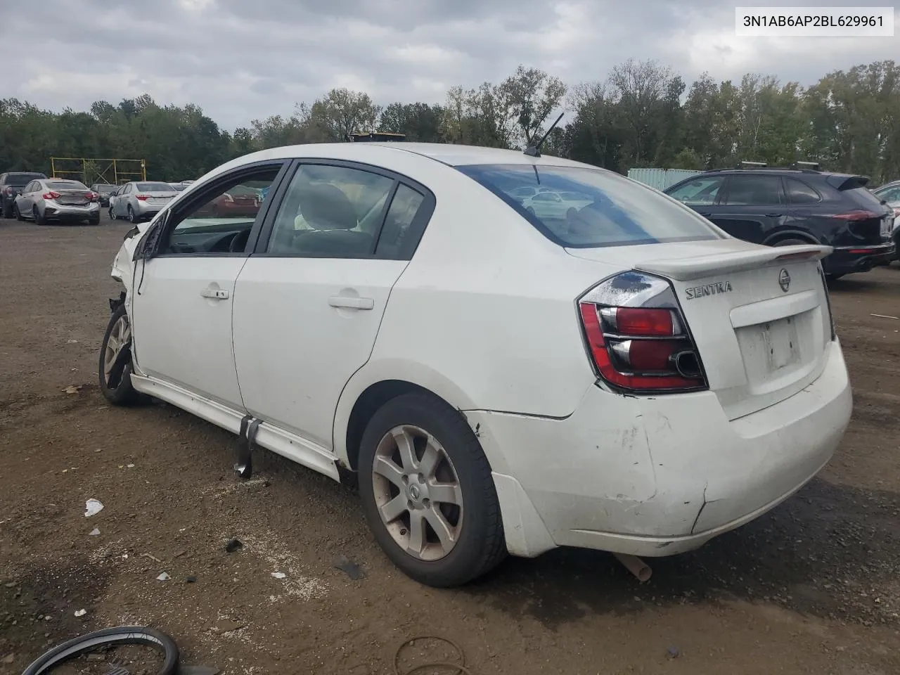 2011 Nissan Sentra 2.0 VIN: 3N1AB6AP2BL629961 Lot: 72424684