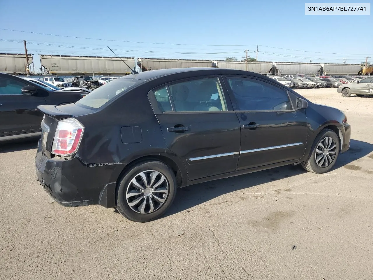 2011 Nissan Sentra 2.0 VIN: 3N1AB6AP7BL727741 Lot: 73402734