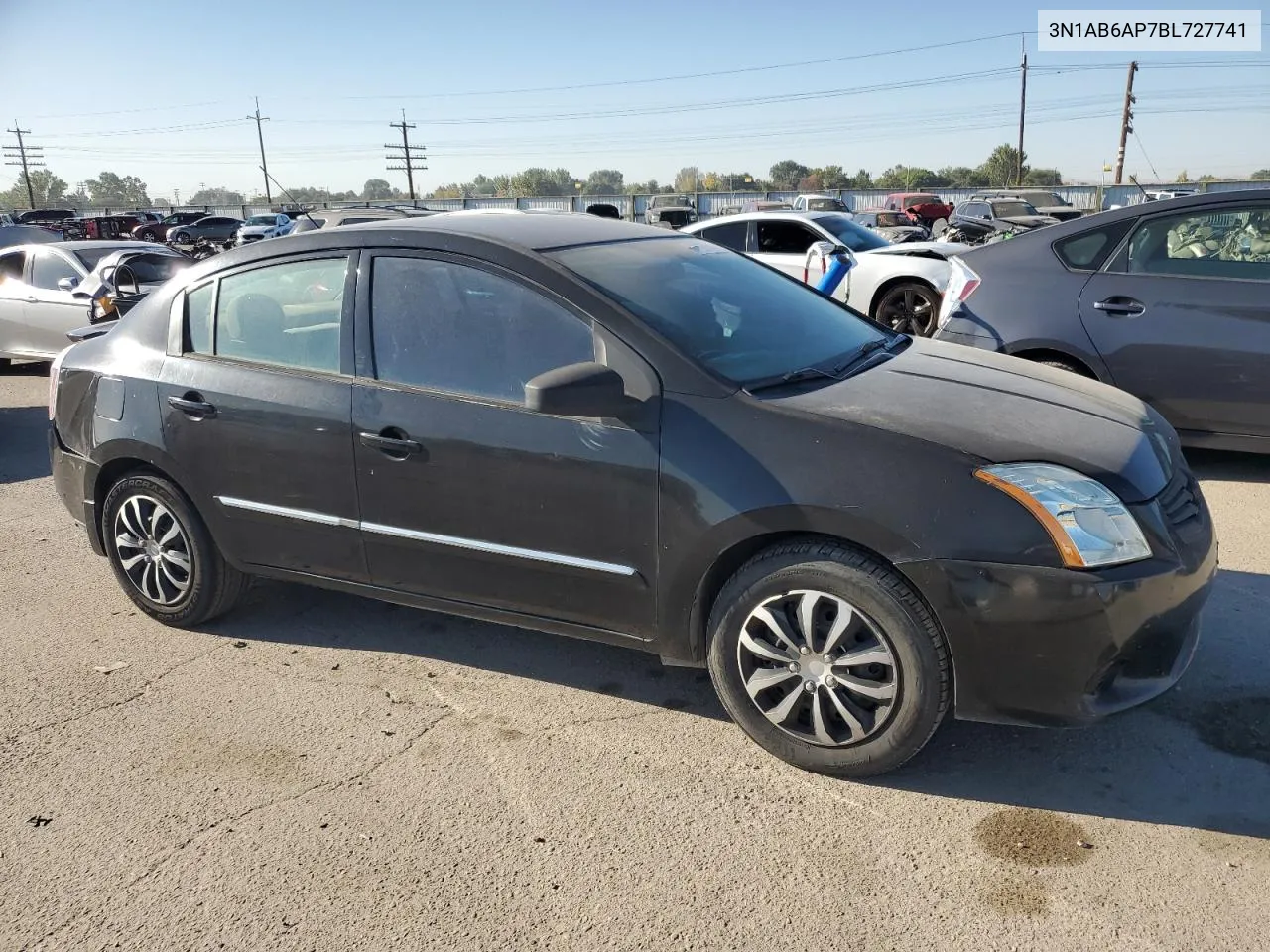 2011 Nissan Sentra 2.0 VIN: 3N1AB6AP7BL727741 Lot: 73402734