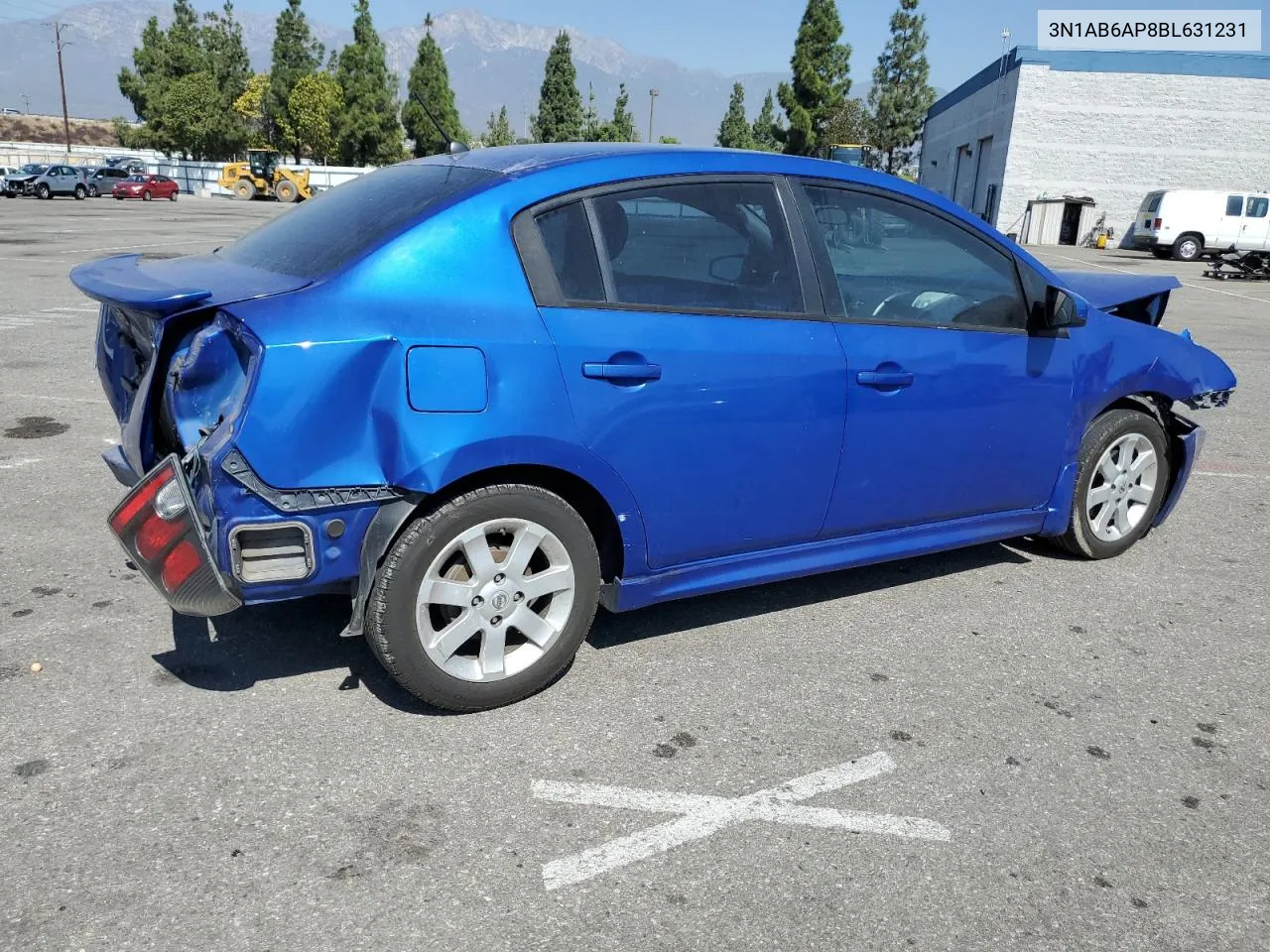 3N1AB6AP8BL631231 2011 Nissan Sentra 2.0