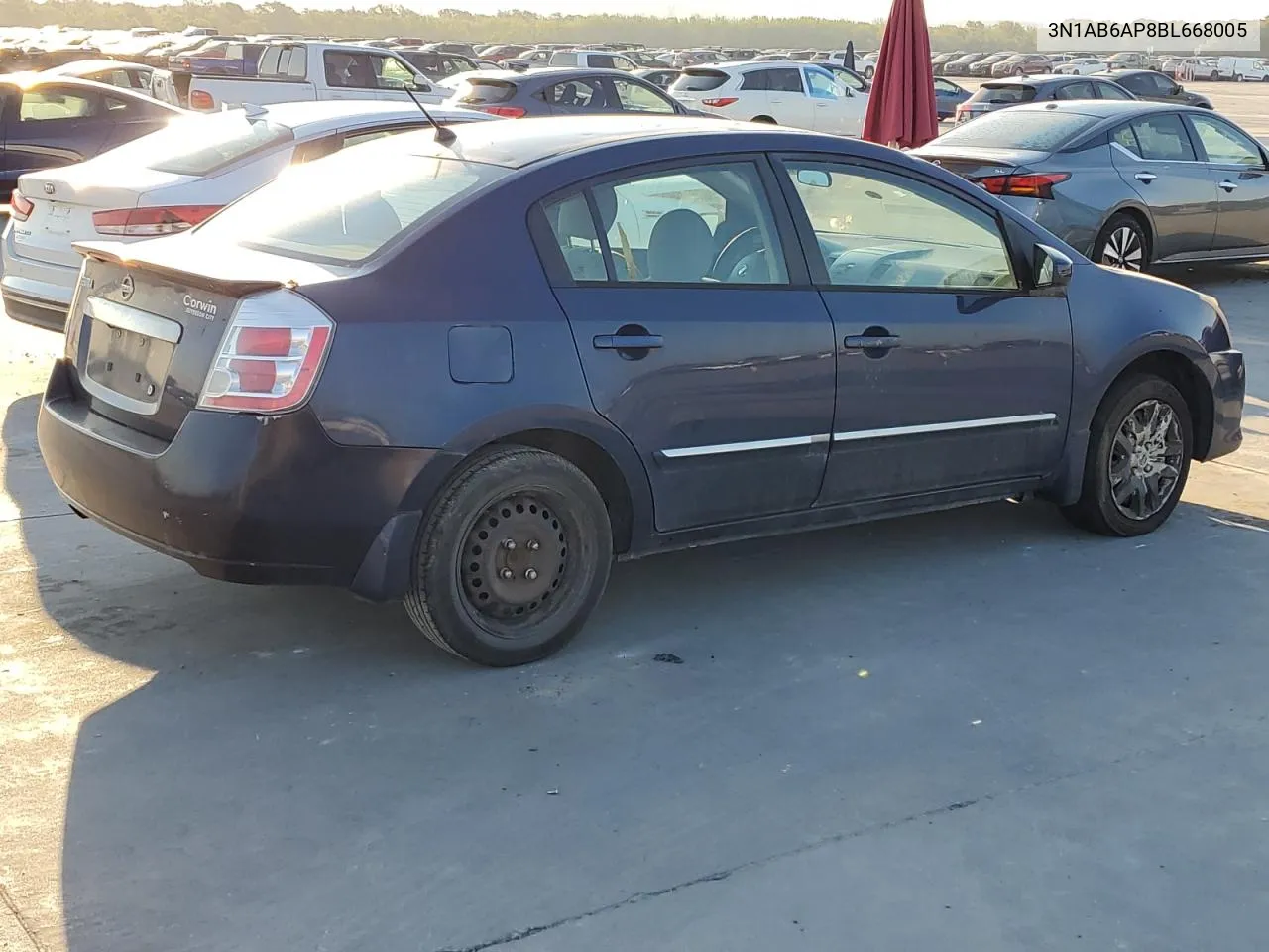 2011 Nissan Sentra 2.0 VIN: 3N1AB6AP8BL668005 Lot: 74769644