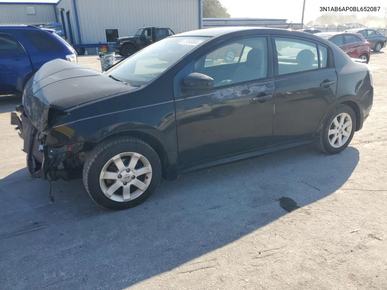 2011 Nissan Sentra 2.0 VIN: 3N1AB6AP0BL652087 Lot: 75193884