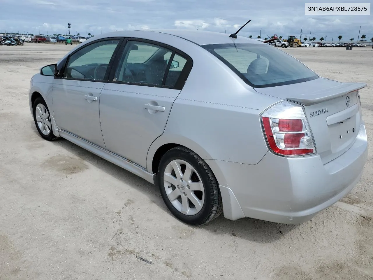 2011 Nissan Sentra 2.0 VIN: 3N1AB6APXBL728575 Lot: 75293164