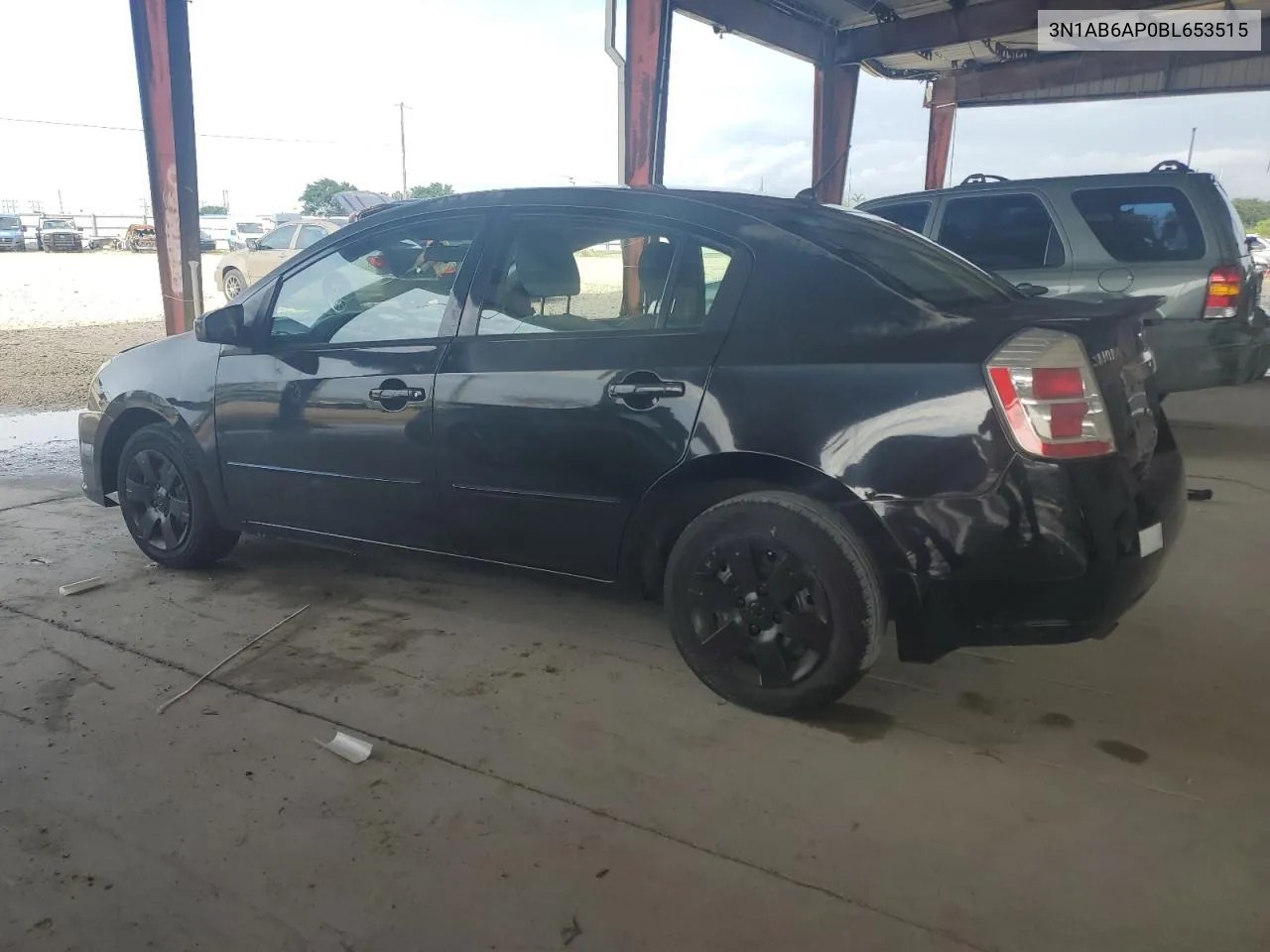 2011 Nissan Sentra 2.0 VIN: 3N1AB6AP0BL653515 Lot: 76569684