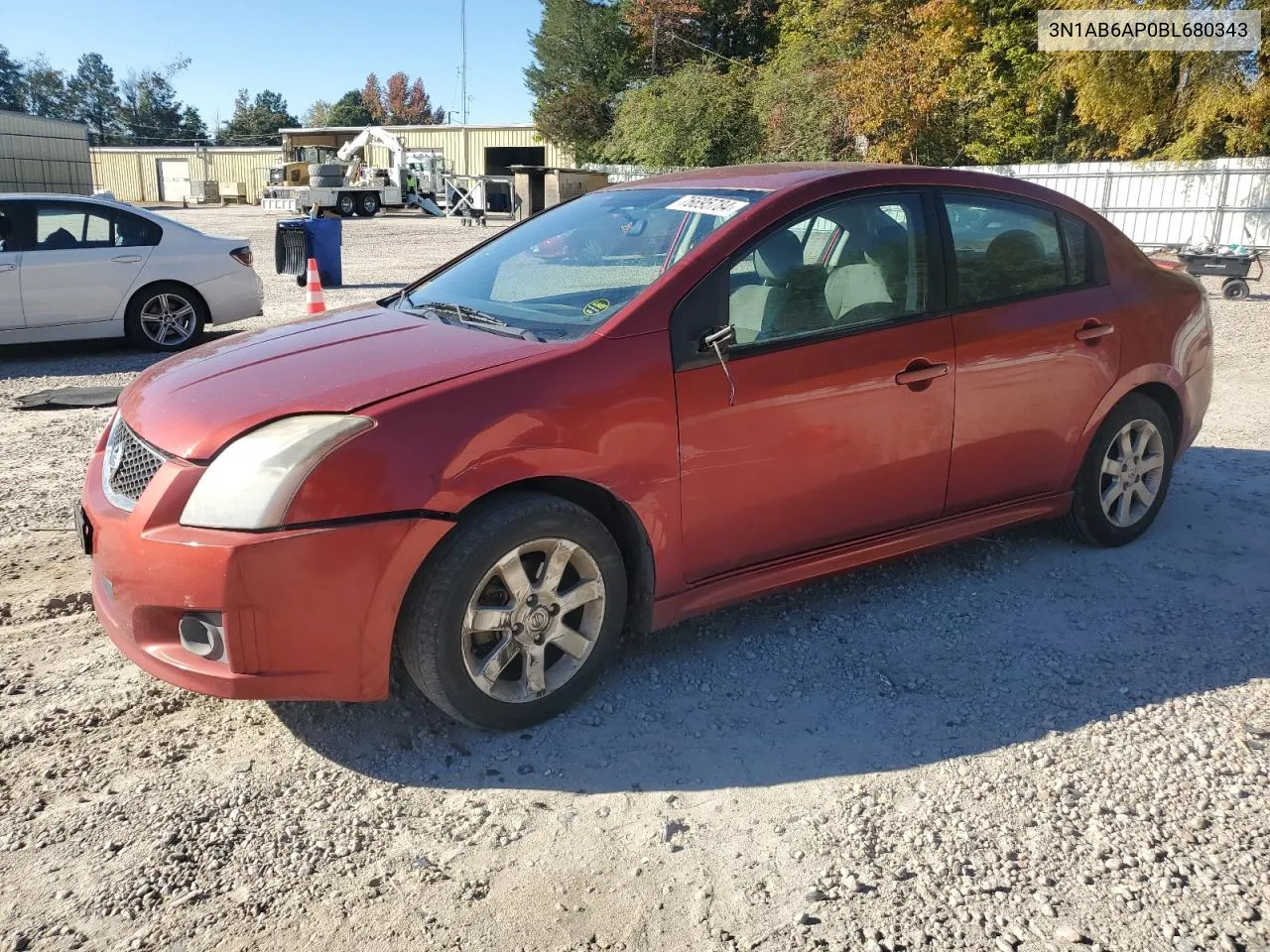 2011 Nissan Sentra 2.0 VIN: 3N1AB6AP0BL680343 Lot: 76695784