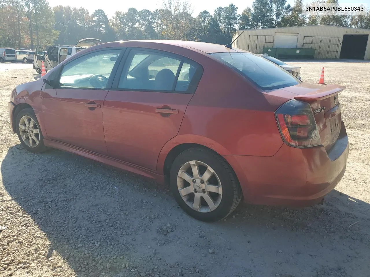 2011 Nissan Sentra 2.0 VIN: 3N1AB6AP0BL680343 Lot: 76695784