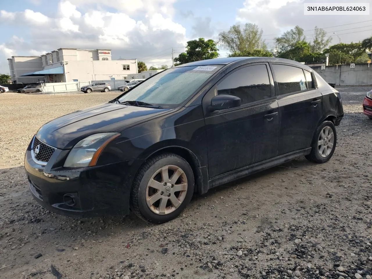 2011 Nissan Sentra 2.0 VIN: 3N1AB6AP0BL624063 Lot: 76922824