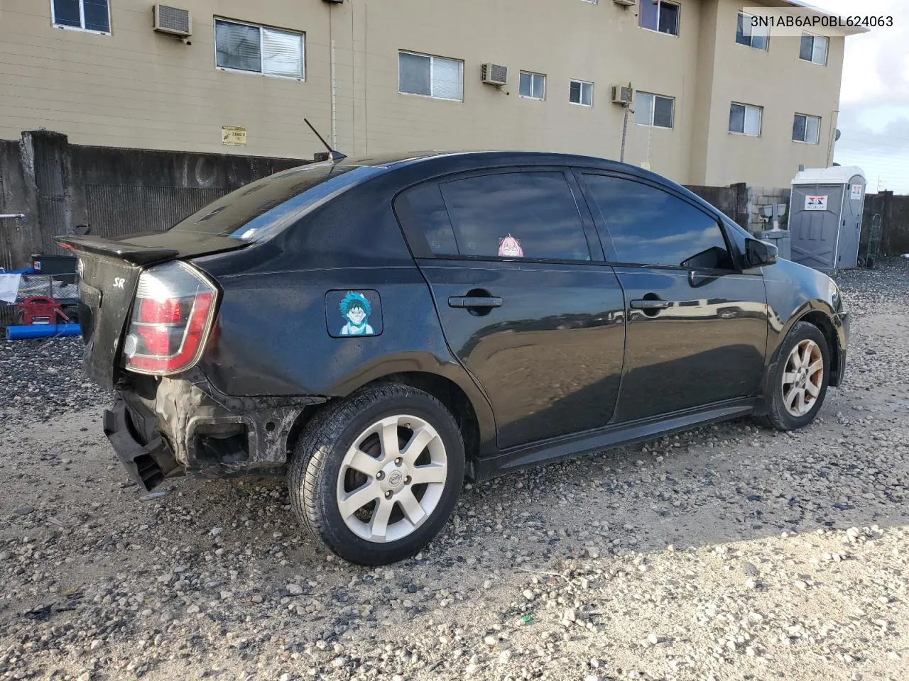 2011 Nissan Sentra 2.0 VIN: 3N1AB6AP0BL624063 Lot: 76922824