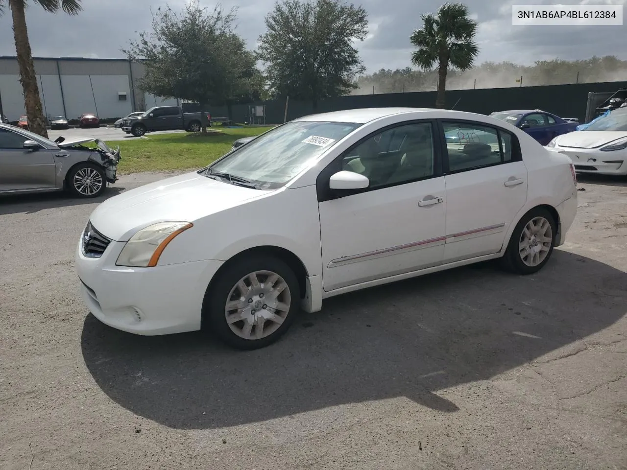 2011 Nissan Sentra 2.0 VIN: 3N1AB6AP4BL612384 Lot: 76992434