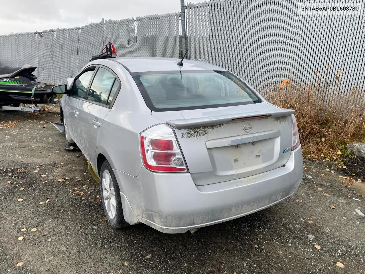 2011 Nissan Sentra 2.0 VIN: 3N1AB6AP0BL603780 Lot: 77192784