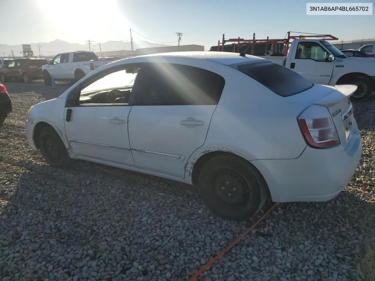 2011 Nissan Sentra 2.0 VIN: 3N1AB6AP4BL665702 Lot: 77459644