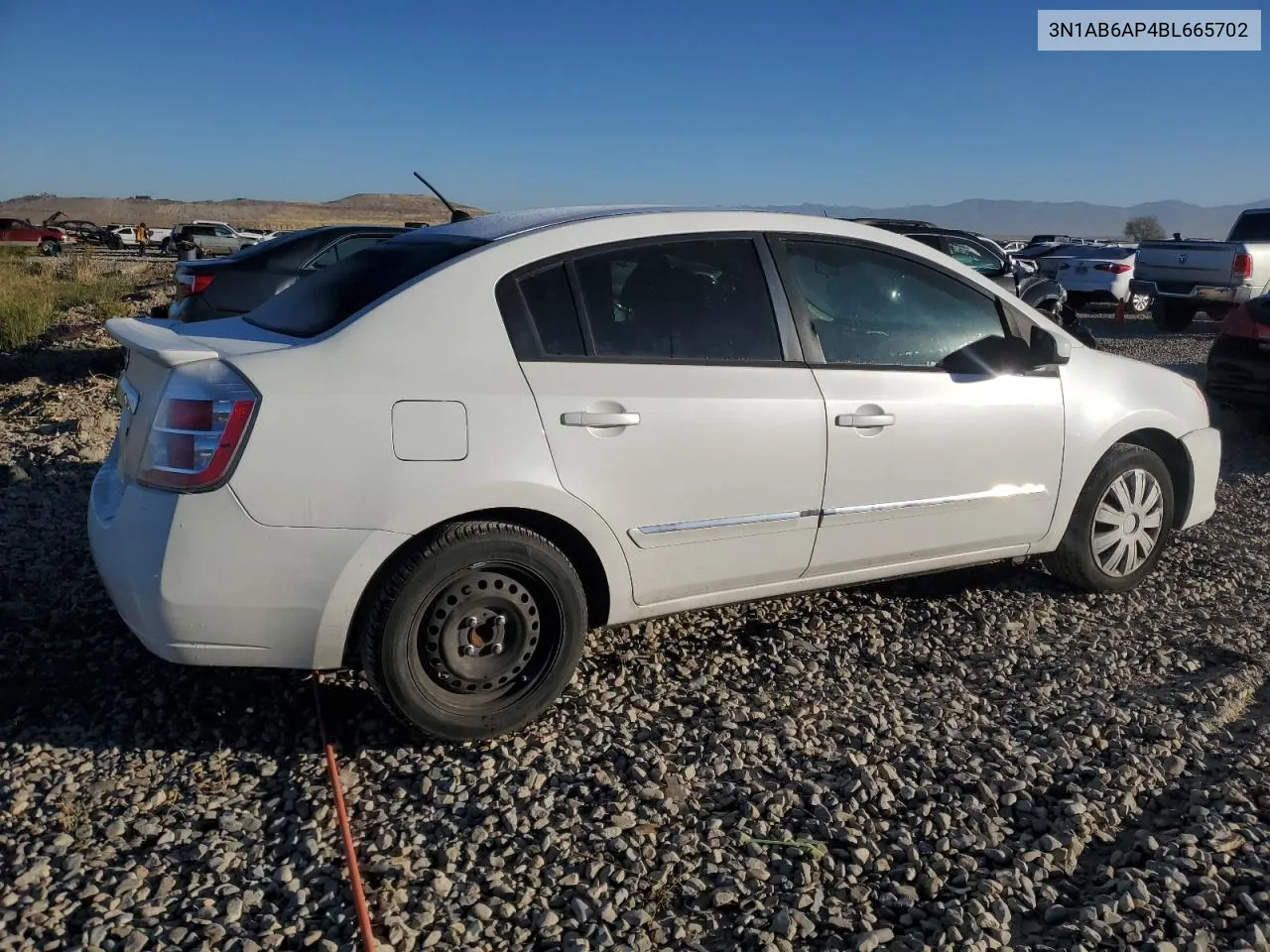 2011 Nissan Sentra 2.0 VIN: 3N1AB6AP4BL665702 Lot: 77459644