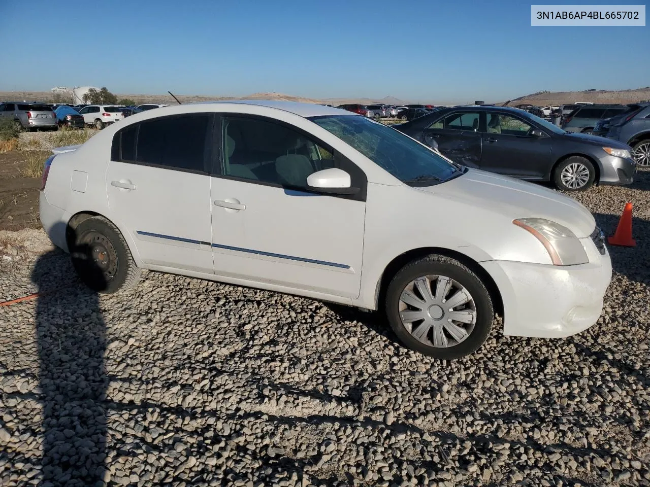 2011 Nissan Sentra 2.0 VIN: 3N1AB6AP4BL665702 Lot: 77459644