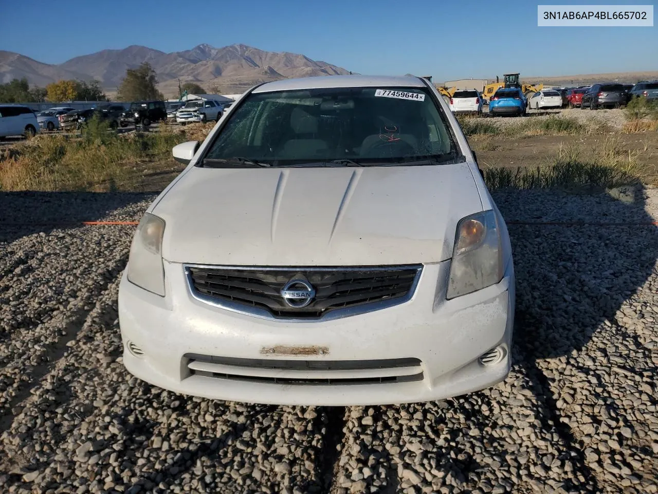 2011 Nissan Sentra 2.0 VIN: 3N1AB6AP4BL665702 Lot: 77459644