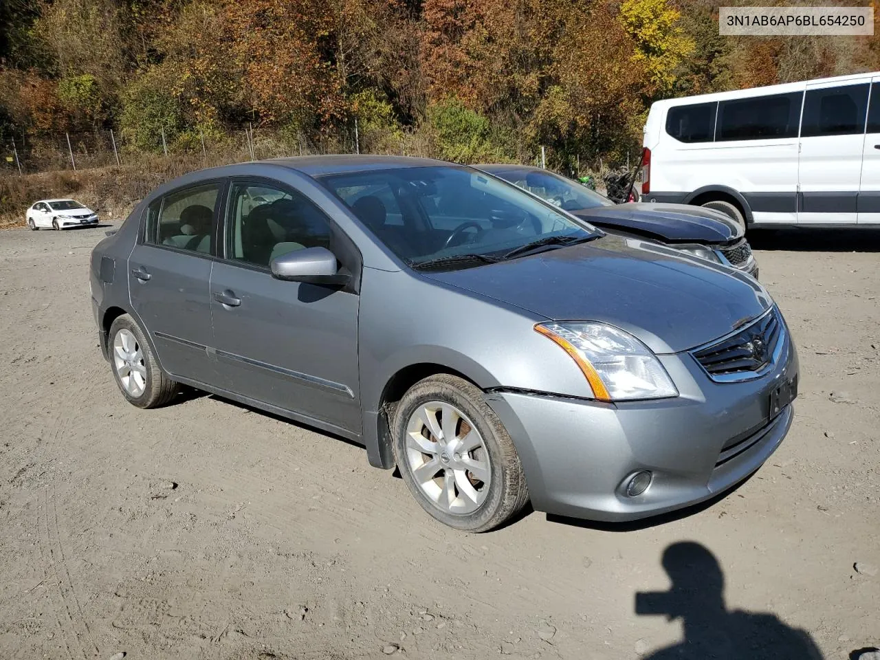 2011 Nissan Sentra 2.0 VIN: 3N1AB6AP6BL654250 Lot: 77695874