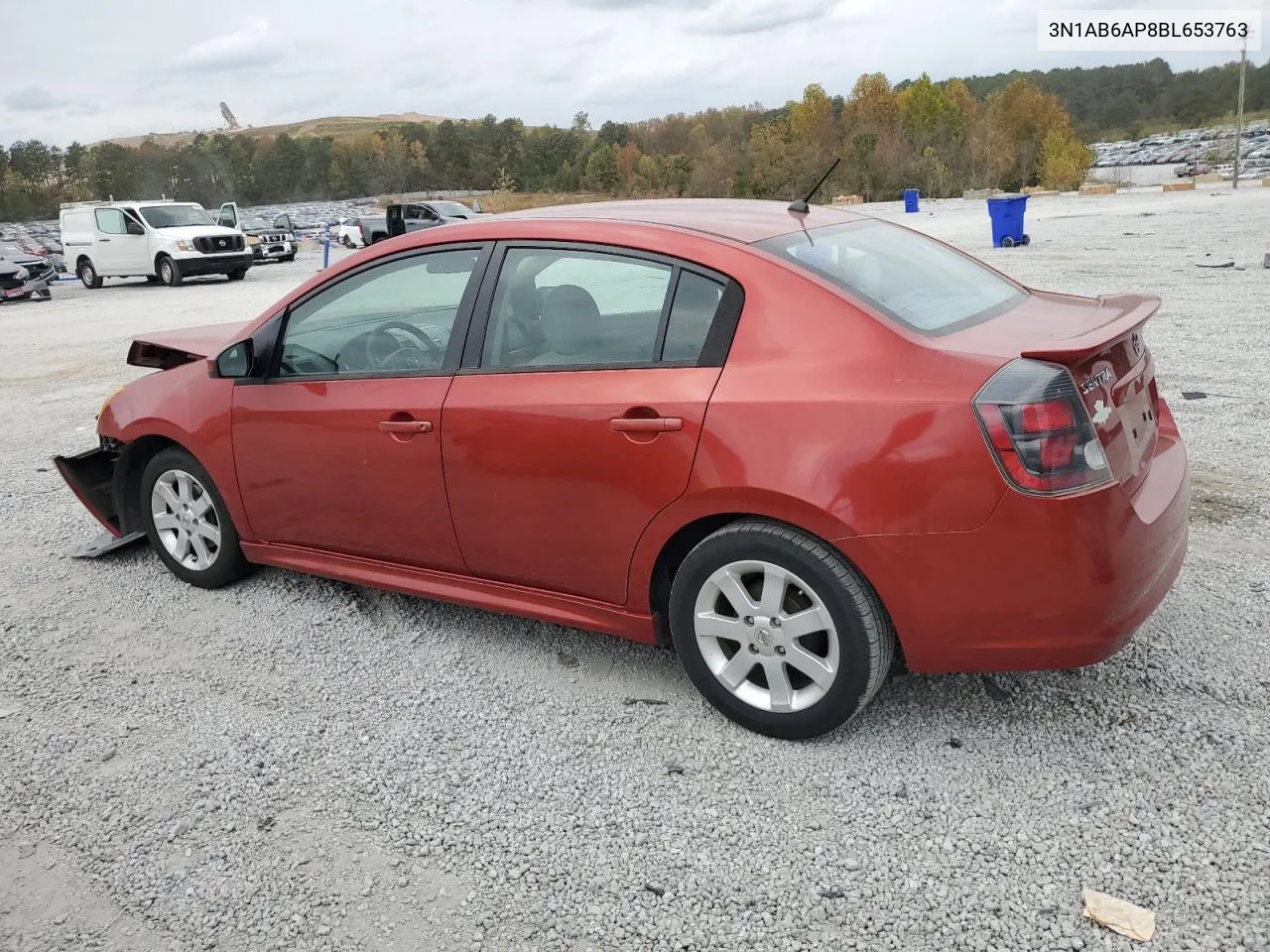 2011 Nissan Sentra 2.0 VIN: 3N1AB6AP8BL653763 Lot: 78156254