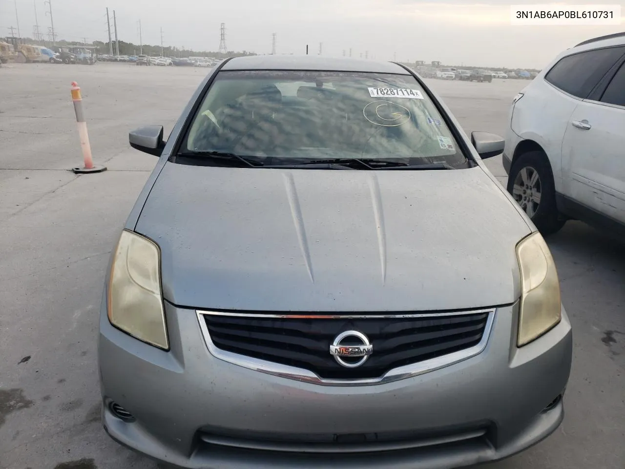 2011 Nissan Sentra 2.0 VIN: 3N1AB6AP0BL610731 Lot: 78287114