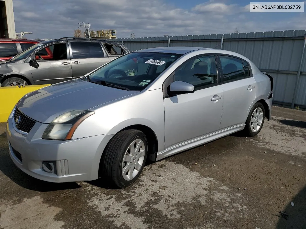 2011 Nissan Sentra 2.0 VIN: 3N1AB6AP8BL682759 Lot: 78666694