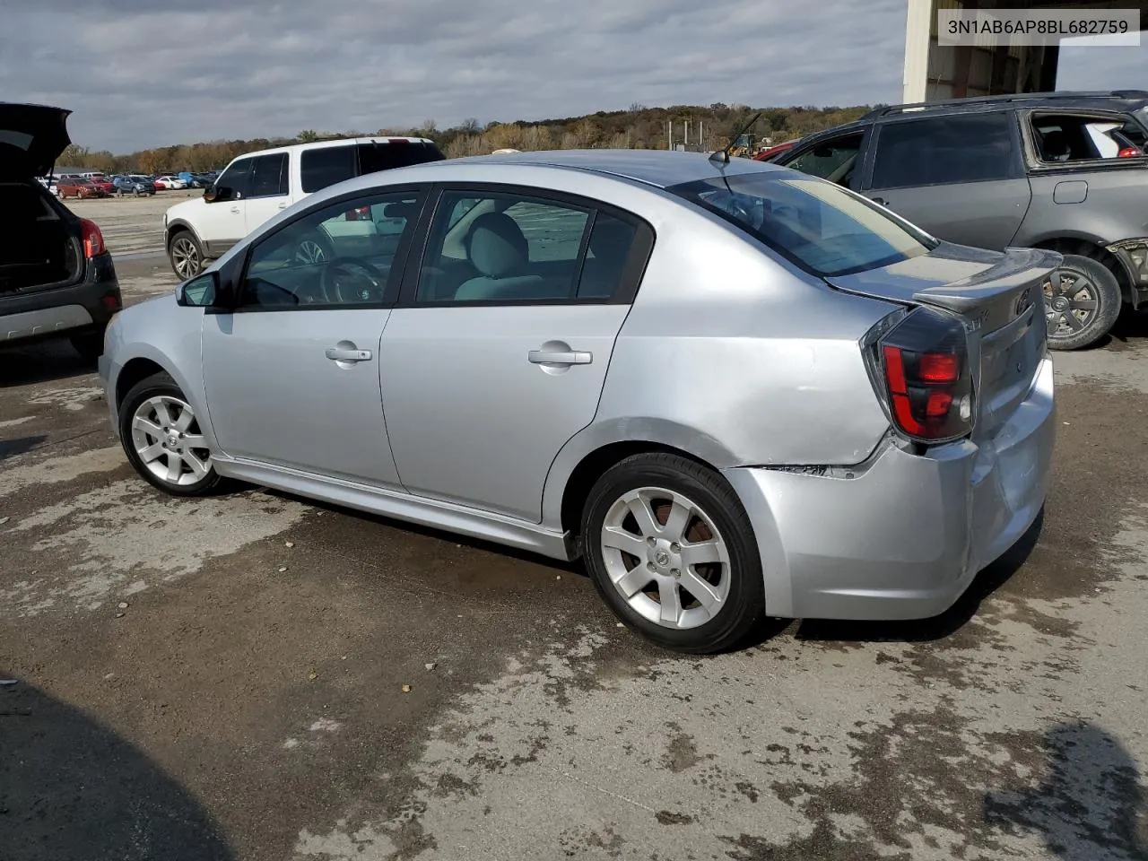 2011 Nissan Sentra 2.0 VIN: 3N1AB6AP8BL682759 Lot: 78666694