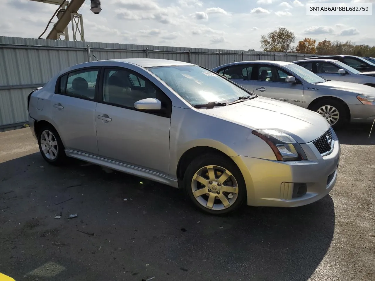 2011 Nissan Sentra 2.0 VIN: 3N1AB6AP8BL682759 Lot: 78666694