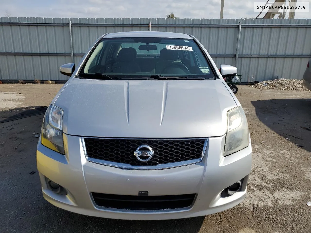 2011 Nissan Sentra 2.0 VIN: 3N1AB6AP8BL682759 Lot: 78666694