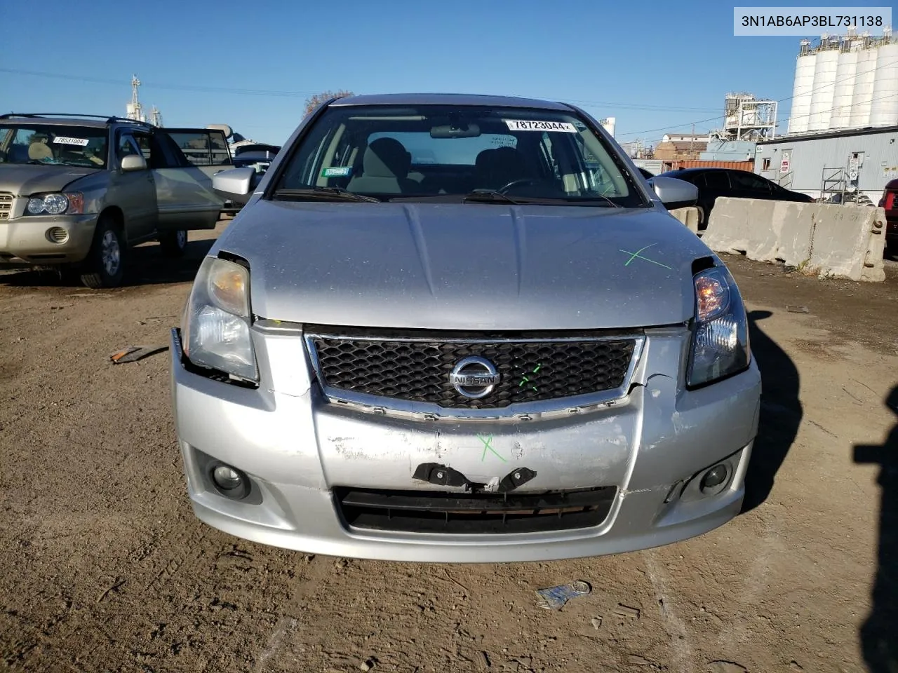 2011 Nissan Sentra 2.0 VIN: 3N1AB6AP3BL731138 Lot: 78723044