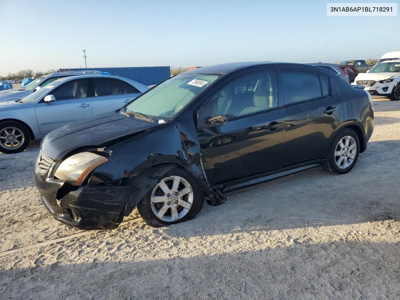 2011 Nissan Sentra 2.0 VIN: 3N1AB6AP1BL718291 Lot: 78996584