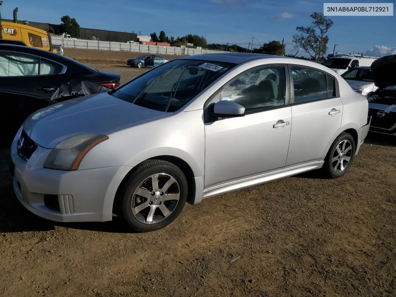 2011 Nissan Sentra 2.0 VIN: 3N1AB6AP0BL712921 Lot: 79032704