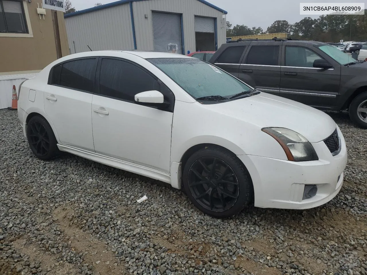 2011 Nissan Sentra Se-R Spec V VIN: 3N1CB6AP4BL608909 Lot: 79454014